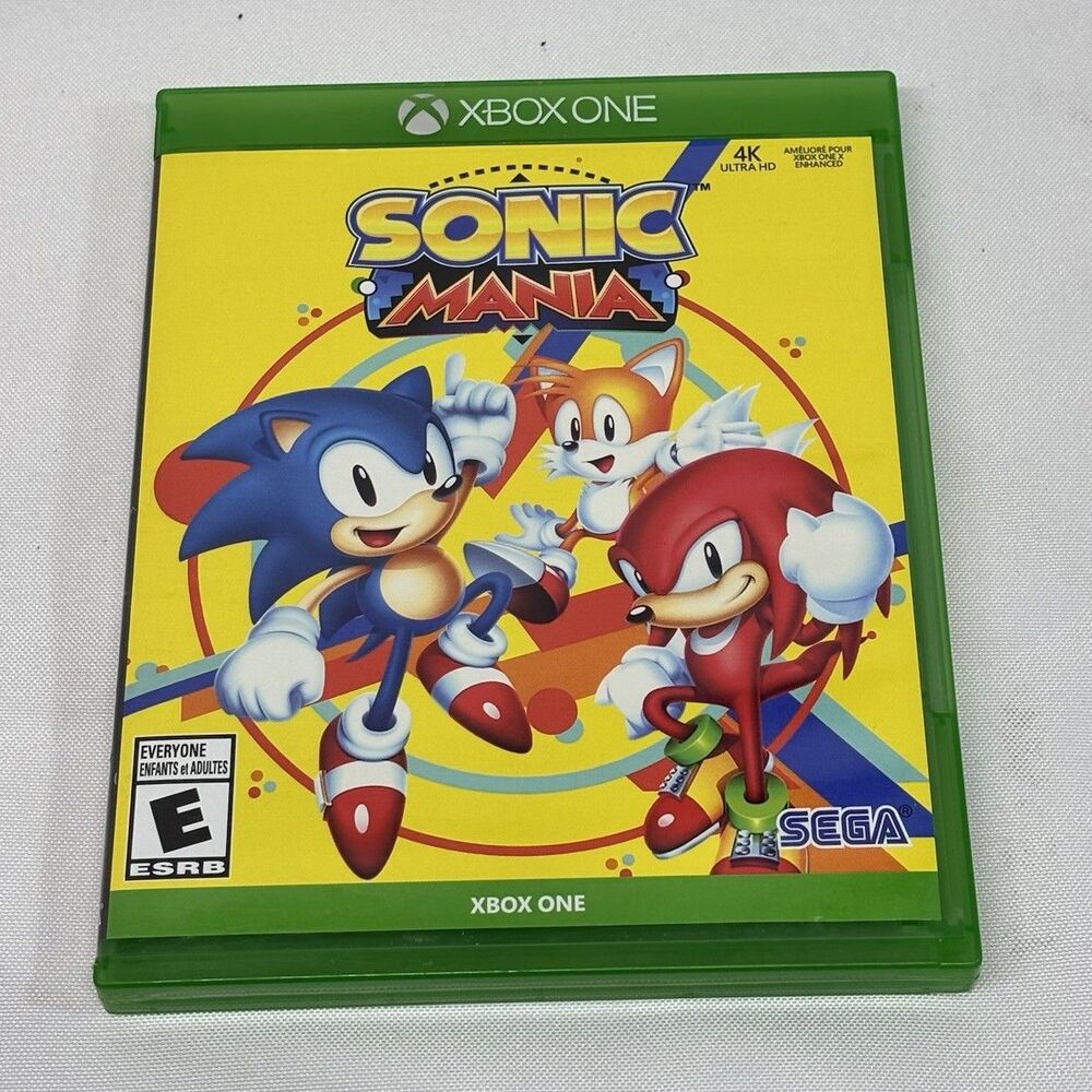 Sonic Mania Xbox One W/ Insert Tested